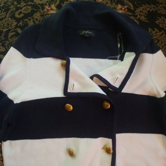 Nautical sweater doublebreasted - Picture 2 of 3